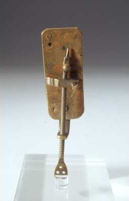 Leeuwenhoek mikroszkópja - Door Museum Boerhaave, Leiden 
